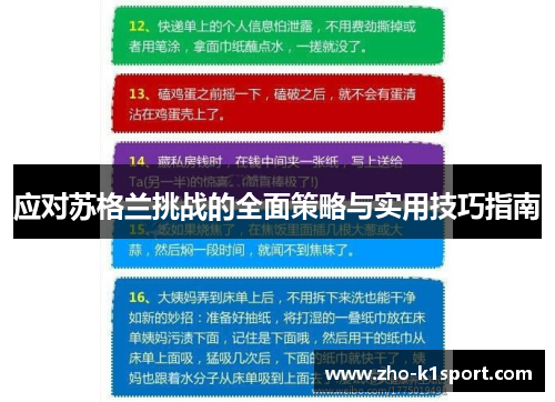 应对苏格兰挑战的全面策略与实用技巧指南 应对苏格兰挑战的全面策略与实用技巧指南